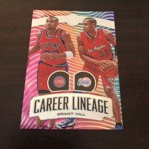 Panini Illusions Career Lineage Grant Hill Card